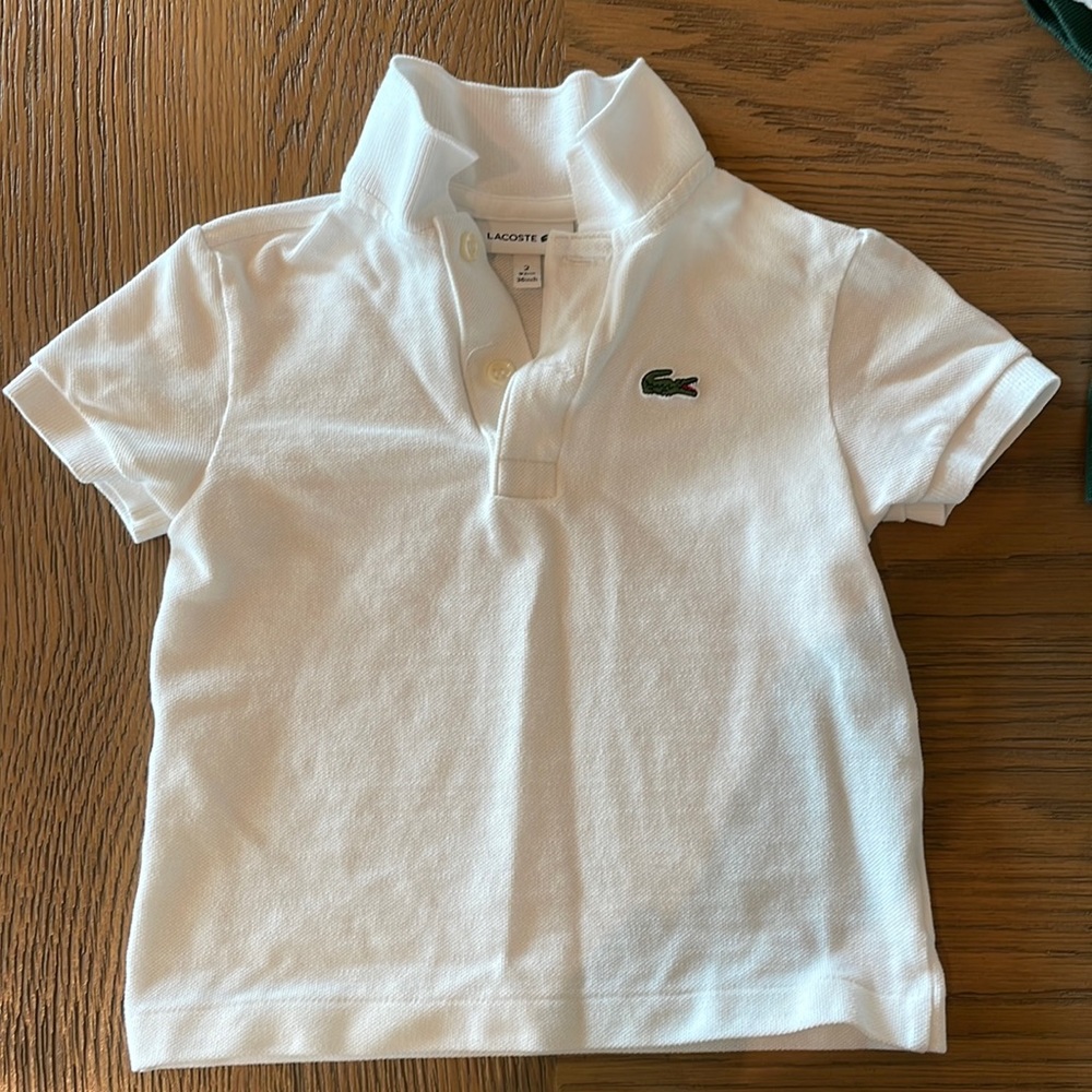 Lacoste Boys Polo Size 2T